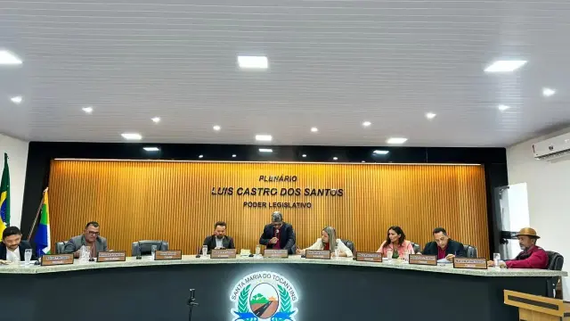 Câmara de Santa Maria do Tocantins realiza Sessão Extraordinária e aprova importantes Projetos de Lei do Executivo Municipal